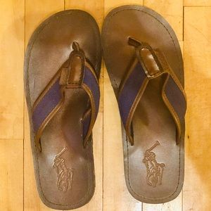 Ralph Lauren Polo men’s brown sandals